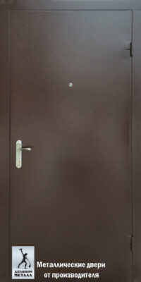Фото металлической входной тамбурной двери производства ООО Деловой металл
